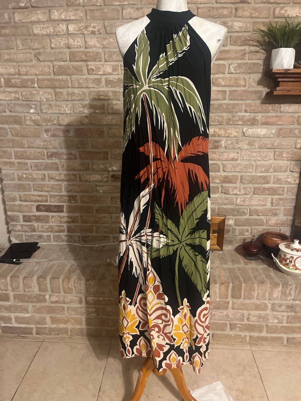 Vince Camuto Column Maxi Dress Sz M